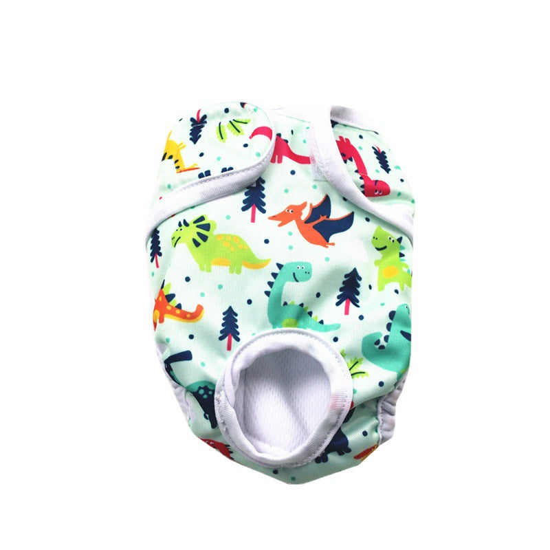 Cartoon Print Dog Menstrual Pants for Female Pets, Cute Doggy Cartoon Design, Cartoon Dog Character Pattern, Dog Characters Cartoon Print, Cartoon Dog Pictures & Image Style Pet Sanitary Pants