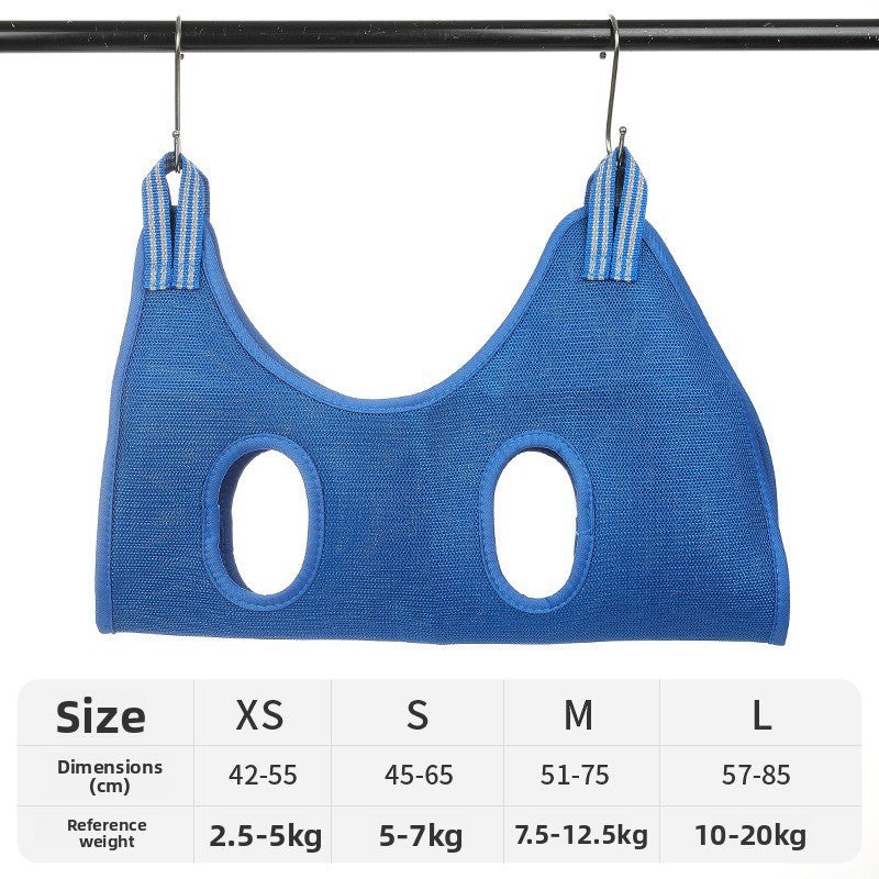 Multifunctional Pet Grooming and Bathing Hammock, Dog Grooming Sling & Dog Grooming Harness, Sling for Dog Grooming, Dog Sling for Grooming, Pet Grooming Hammock, Dog Nail Cutting Sling, Dog Nail Trim Hammock