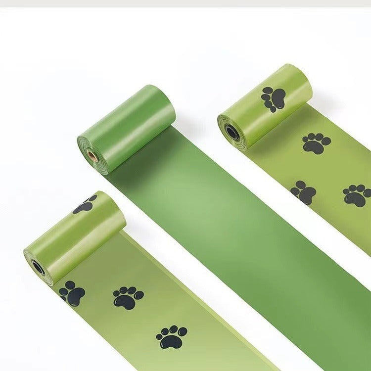 Biodegradable Dog Poop Bags – Dog Poop Bags Holder, Dog Poop Bag Holder, Pet Poop Bags for Easy Waste Pickup, Compostable-Style Waste Cleanup Bags