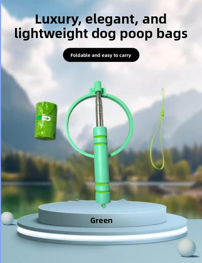 Dog Poop Pick Up Tool – Pooper Scooper for Dogs, Dog Pooper Scooper & Poop Scoop for Dogs, Dog Poop Cleaner for Easy Pet Waste Pick Up