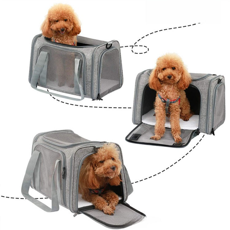 Adjustable Pet Travel Backpack Carrier, Dog Backpack Carrier, Dog Carry Backpack, Backpack Carrier for Dogs, Airline Approved Dog Carrier, Dog Carrier Backpack, Front Pet Carrier for Small Dogs, Pet Backpack Carrier