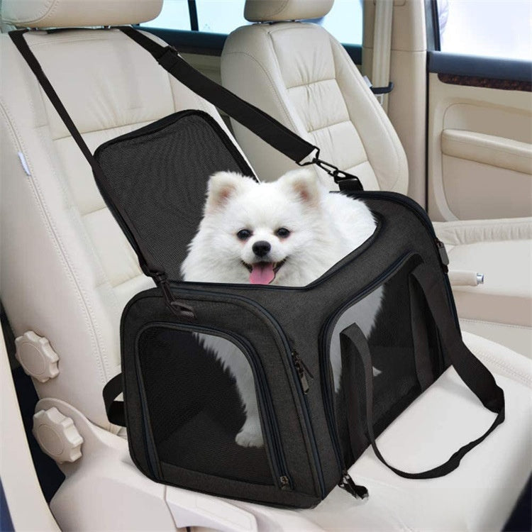 Adjustable Pet Travel Backpack Carrier, Dog Backpack Carrier, Dog Carry Backpack, Backpack Carrier for Dogs, Airline Approved Dog Carrier, Dog Carrier Backpack, Front Pet Carrier for Small Dogs, Pet Backpack Carrier