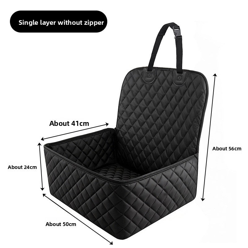 Waterproof Pet Car Seat Cushion for Dogs and Cats – Dog Car Seat, Small Dog Car Seat & Large Dog Car Seat Booster