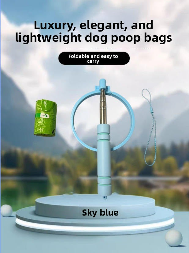 Dog Poop Pick Up Tool – Pooper Scooper for Dogs, Dog Pooper Scooper & Poop Scoop for Dogs, Dog Poop Cleaner for Easy Pet Waste Pick Up