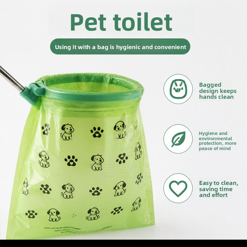 Dog Poop Pick Up Tool – Pooper Scooper for Dogs, Dog Pooper Scooper & Poop Scoop for Dogs, Dog Poop Cleaner for Easy Pet Waste Pick Up