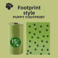 Biodegradable Dog Poop Bags – Dog Poop Bags Holder, Dog Poop Bag Holder, Pet Poop Bags for Easy Waste Pickup, Compostable-Style Waste Cleanup Bags