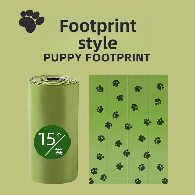 Biodegradable Dog Poop Bags – Dog Poop Bags Holder, Dog Poop Bag Holder, Pet Poop Bags for Easy Waste Pickup, Compostable-Style Waste Cleanup Bags