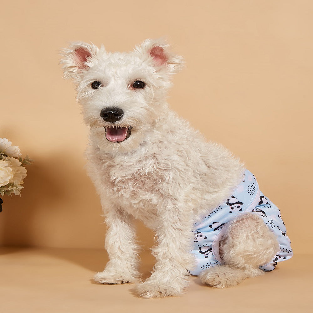 Cartoon Print Dog Menstrual Pants for Female Pets, Cute Doggy Cartoon Design, Cartoon Dog Character Pattern, Dog Characters Cartoon Print, Cartoon Dog Pictures & Image Style Pet Sanitary Pants